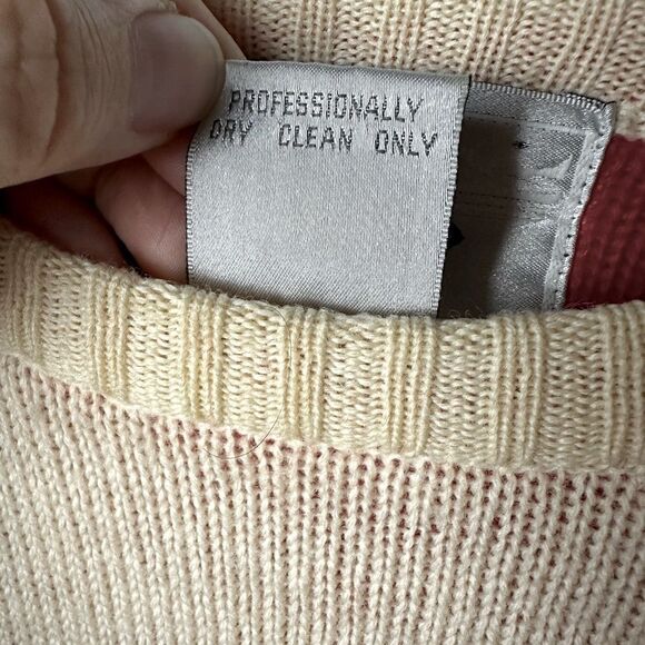 Sun Valley Sweater Men’s Size L Wool Pullover Vintage - Picture 5 of 6